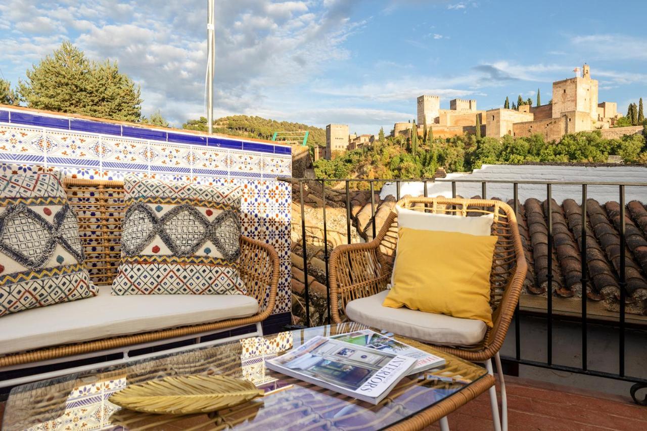 Albaicin Alhambra Views Private Terrace Apartment Granada Exterior photo