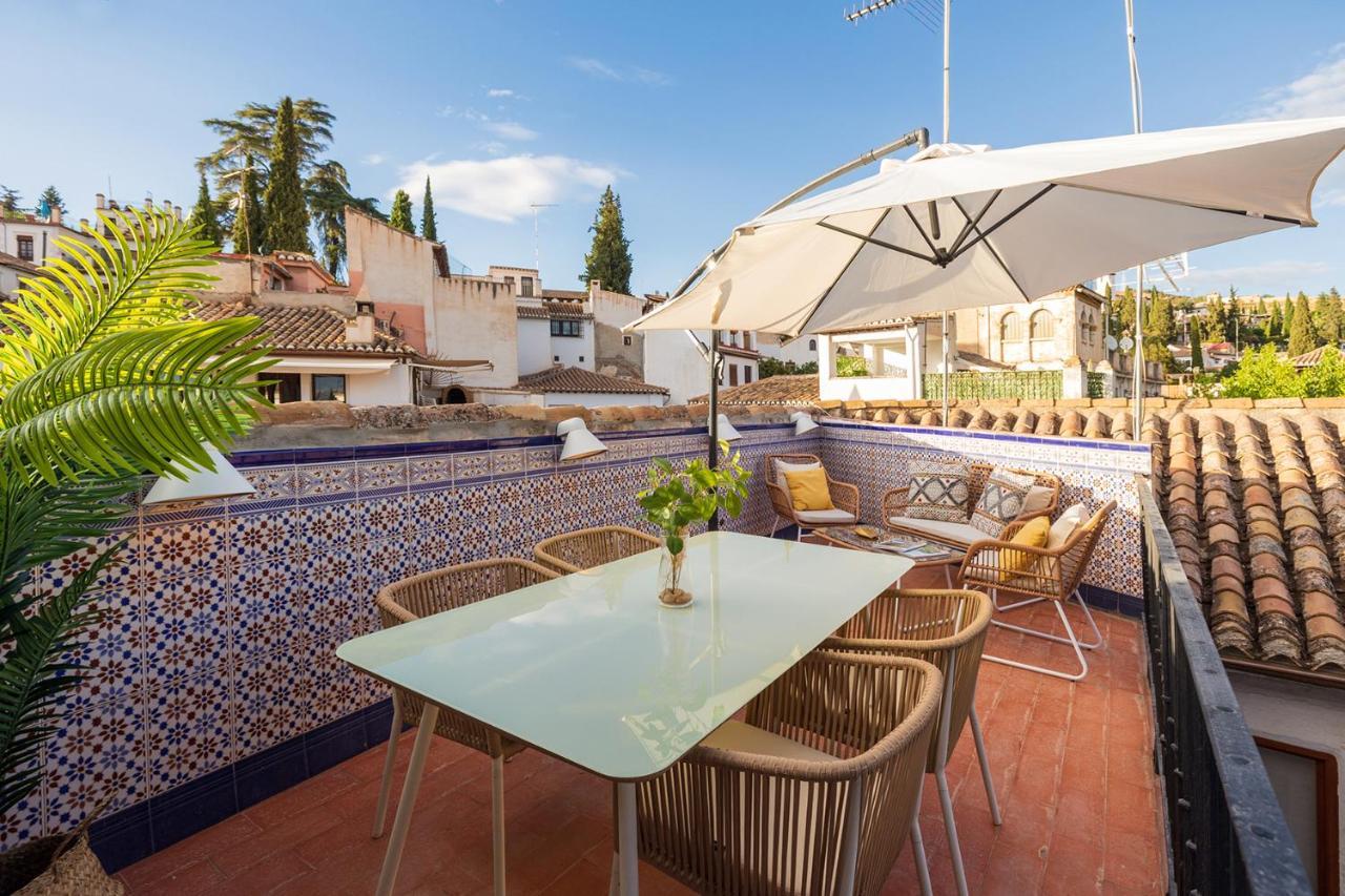 Albaicin Alhambra Views Private Terrace Apartment Granada Exterior photo