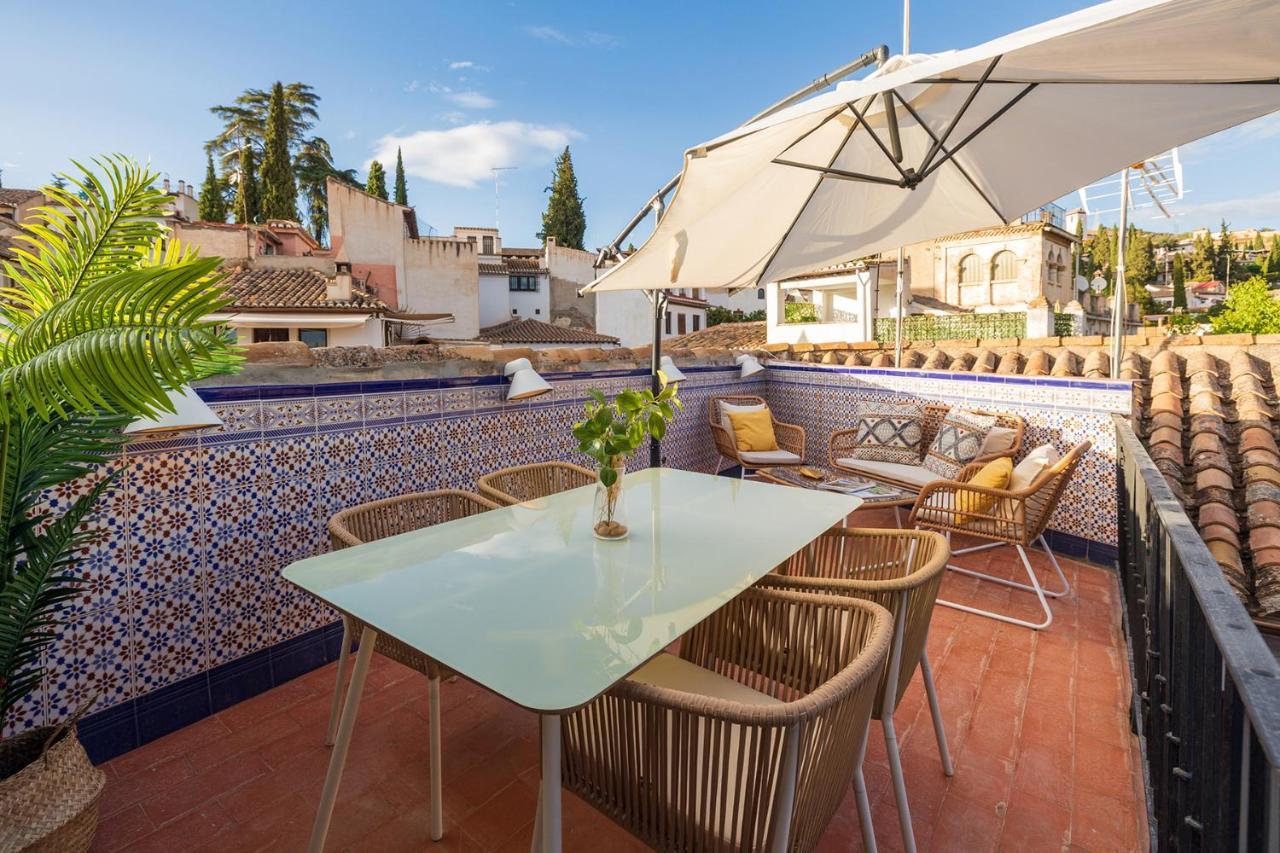 Albaicin Alhambra Views Private Terrace Apartment Granada Exterior photo